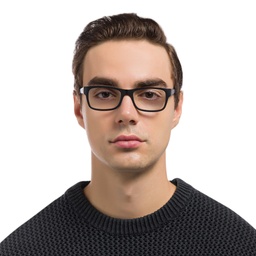 Shop Ray-Ban Optics Rectangle Eyeglasses in Black online.