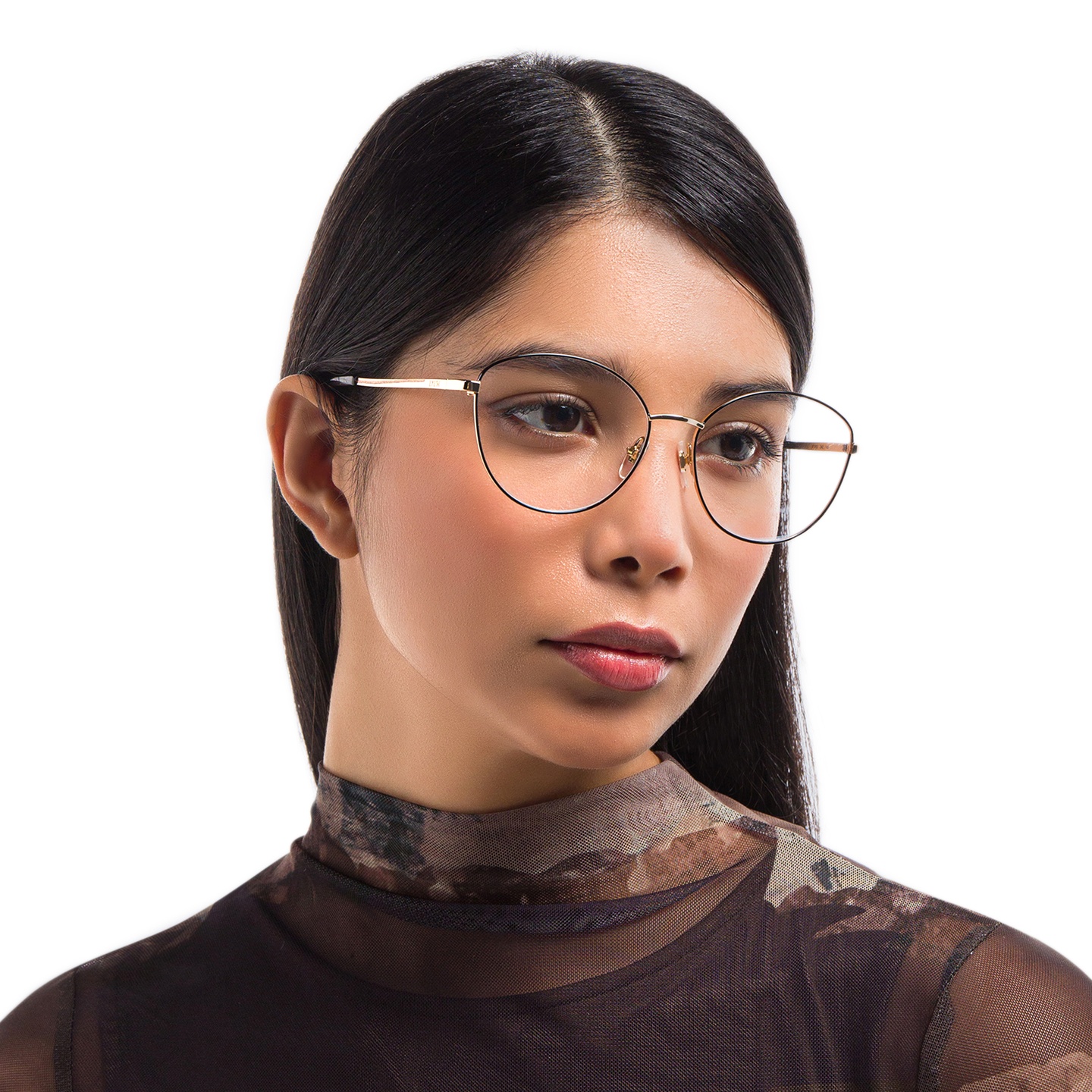 تسوق نظارة طبية بإطار كات آي واسع EYE'M بلون أسود أونلاين.