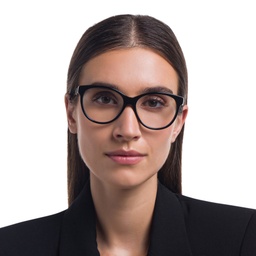 تسوق نظارة طبية بإطار كات آي EYE'M بلون أسود أونلاين.