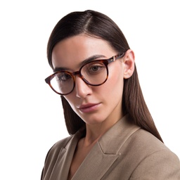 تسوق نظارة طبية بإطار دائري EYE'M بلون مموه أونلاين.