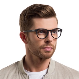 Shop EYE'M Round Eyeglasses in Black online.