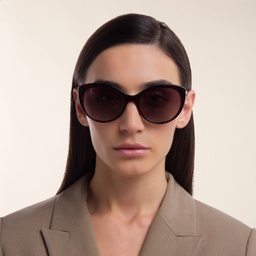Shop EYE'M Cat Eye Sunglasses in Havana online.