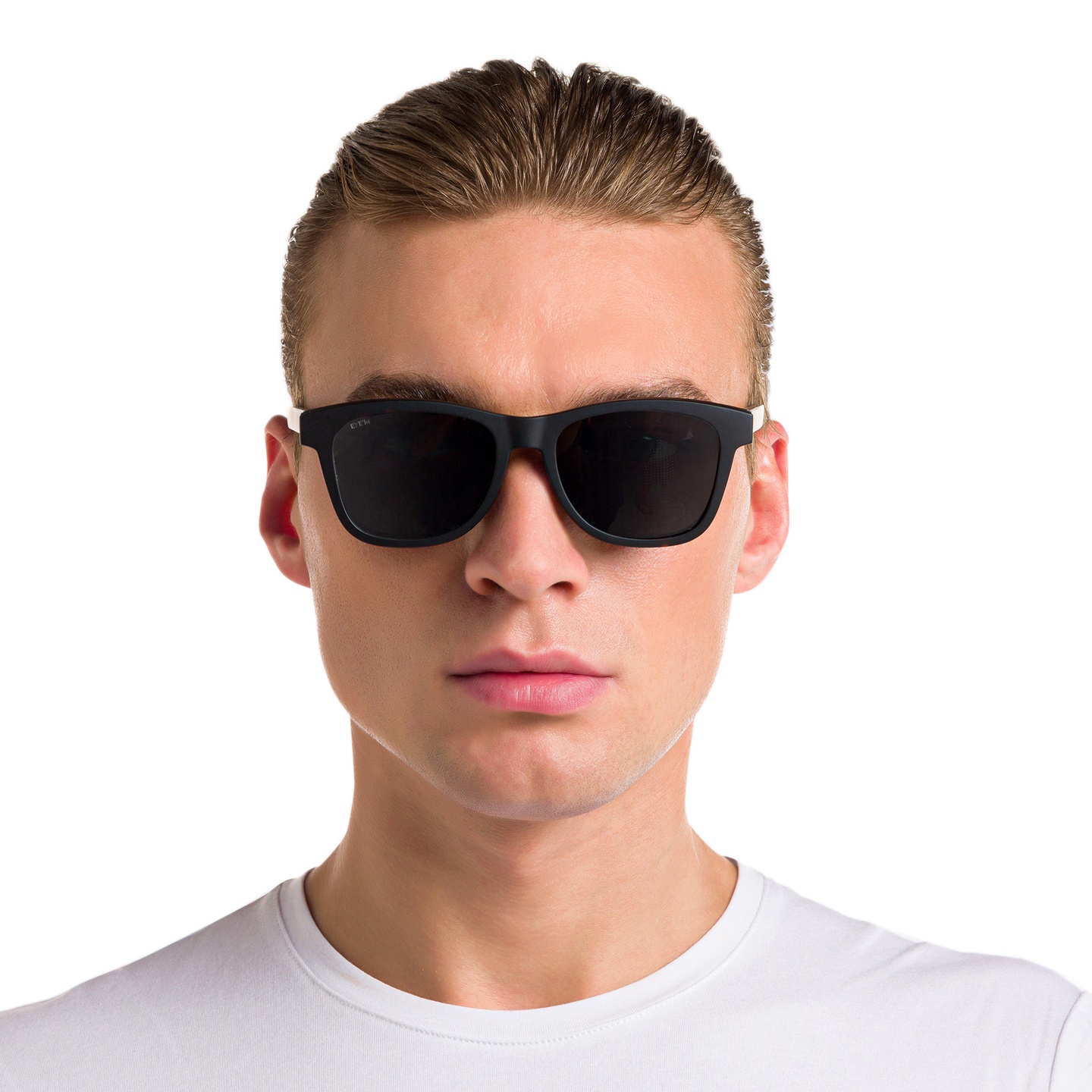 Shop EYE'M Square Eyeglasses in Havana online.