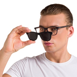 Shop EYE'M Square Eyeglasses in Havana online.