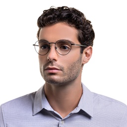 تسوق نظارات طبية دائرية EYE'M بلون أسود أونلاين.