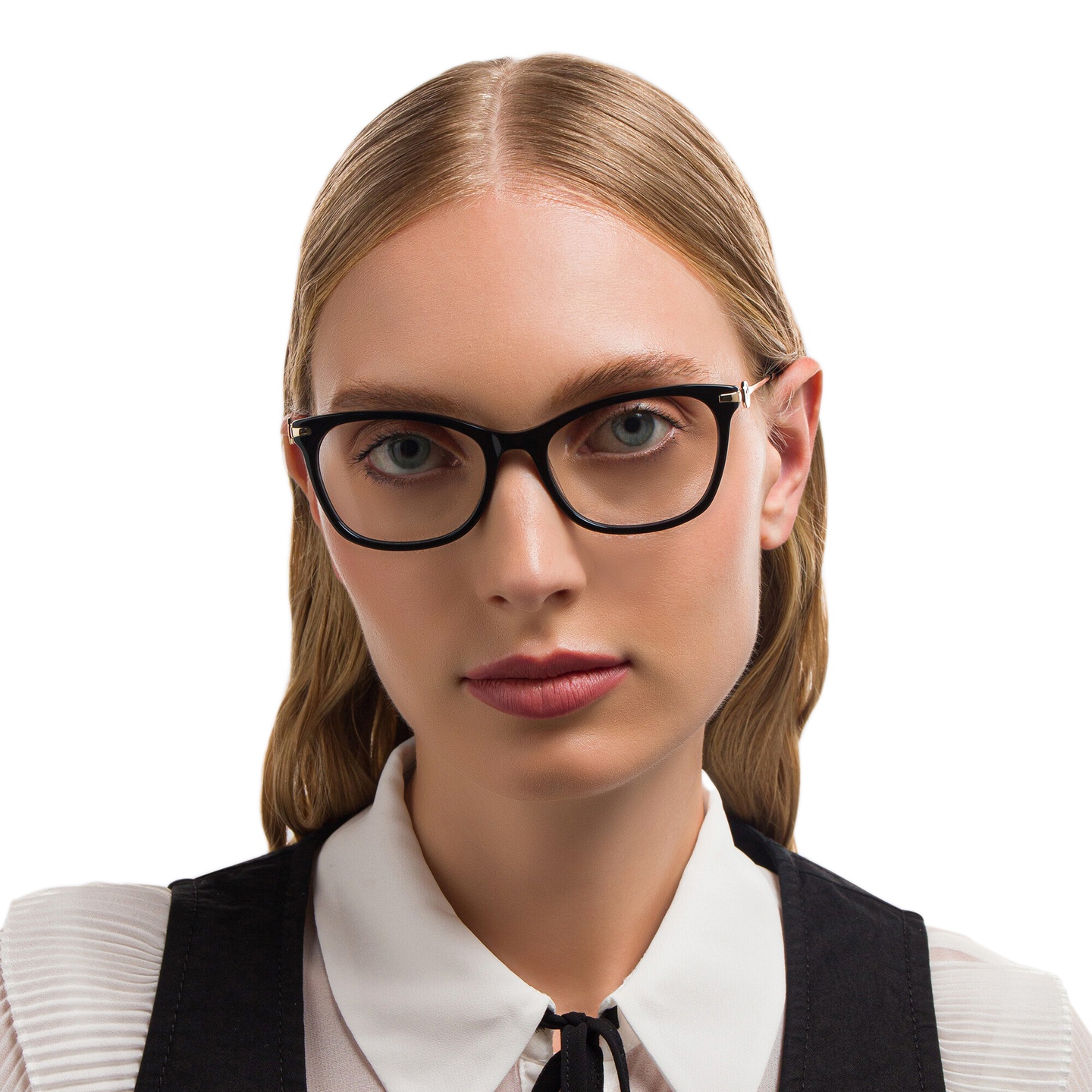 Shop EYE'M Cat-Eye Eyeglasses in Black online.