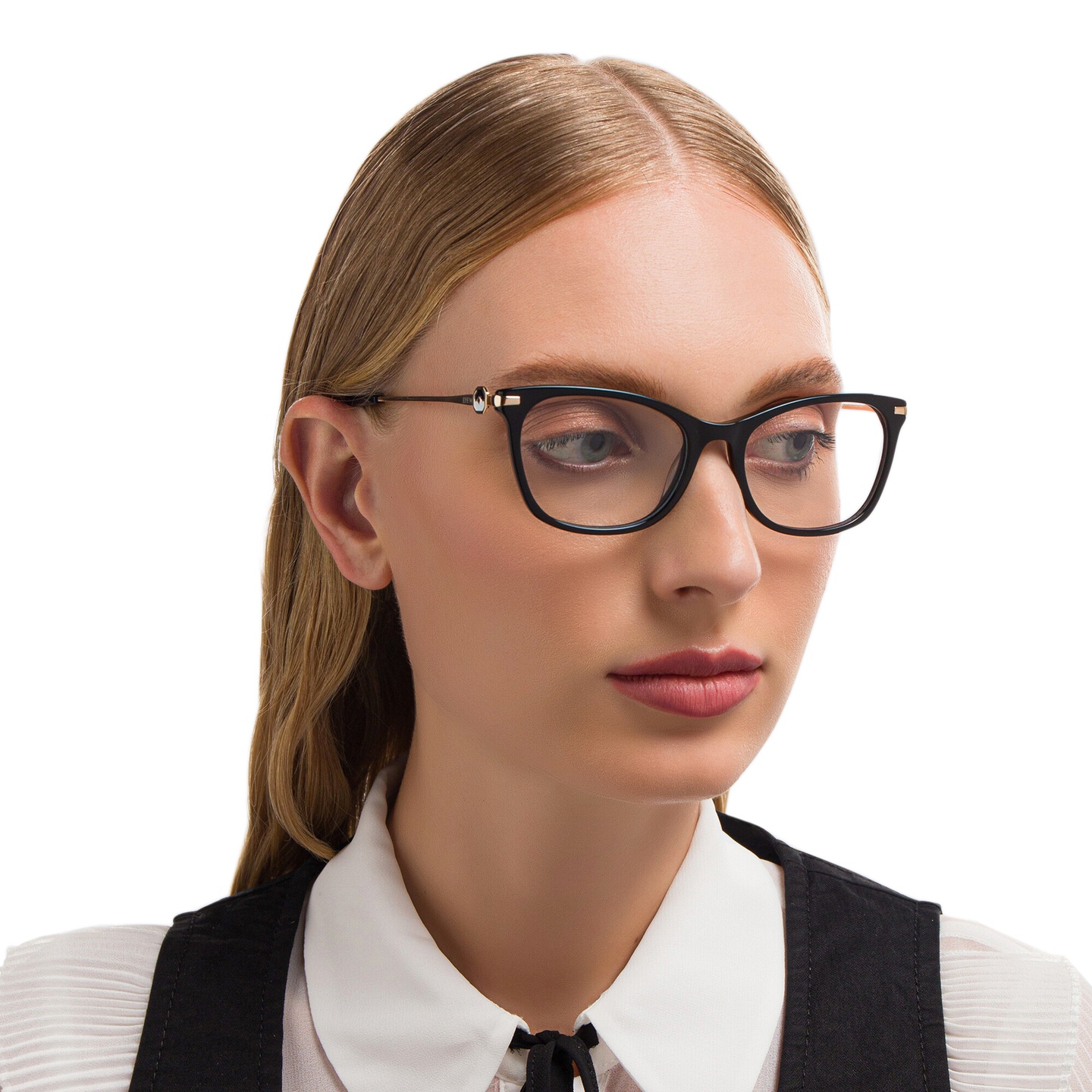Shop EYE'M Cat-Eye Eyeglasses in Black online.